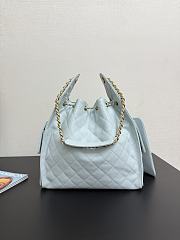 Chanel Medium 25C Hobo Bag Blue Caviar Gold 40x30x15cm - 2