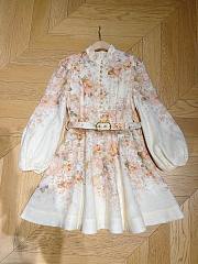Zimmermann Floral a-line Mini Dress - 1