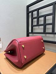 Loewe Medium Madrid Bag Supple Calfskin Red 29x11x23cm - 5