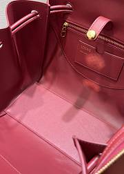 Loewe Medium Madrid Bag Supple Calfskin Red 29x11x23cm - 4