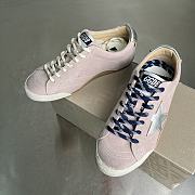 Golden Goose True-Star Pastel Pink Suede Sneaker - 4