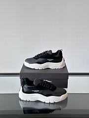 Valentino Gumboy Calfskin Sneaker Black - 5