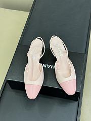 Chanel Slingback Pink Pump Heel 6cm - 2