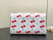 Louis Vuitton LV x TM Speedy Soft 30 Cherry White 30x21x17cm - 5