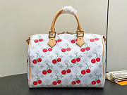 Louis Vuitton LV x TM Speedy Soft 30 Cherry White 30x21x17cm - 4