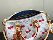 Louis Vuitton LV x TM Speedy Soft 30 Cherry White 30x21x17cm - 3
