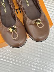 Louis Vuitton LV Nolita Flat Ballerina Cognac - 4