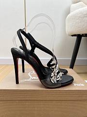Christian Louboutin Rosalie 100mm Pumps Black Heel - 5