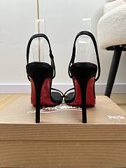 Christian Louboutin Rosalie 100mm Pumps Black Heel - 4
