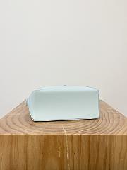 Loewe Puzzle Small Bag Blue 24x16x10cm - 5