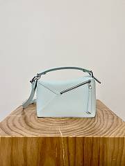 Loewe Puzzle Small Bag Blue 24x16x10cm - 2