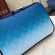 Gucci Chroma Small Crossbody Bag Blue 25x16x4.5cm - 4