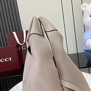 Gucci Softbit Maxi Shoulder Bag Taupe 46x26x16cm - 2