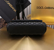 Dolce & Gabbana Sicily Small Leather Black 18x11x6cm - 4