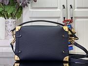 Louis Vuitton LV Side Trunk MM Bag Navy Blue 21x14x6cm - 3