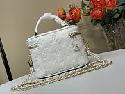 Louis Vuitton LV PM Vanity Bag Cream 19x13x11cm - 4