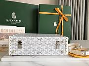 Goyard Goyardine Grand Hotel Trunk Bag White 24.5x7.5x17cm - 3