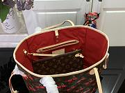 Louis Vuitton LV x TM Neverfull MM Cherry 32x27x14cm - 6