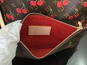 Louis Vuitton LV x TM Neverfull MM Cherry 32x27x14cm - 5