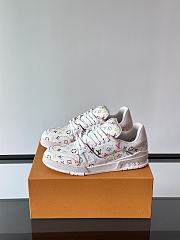 Louis Vuitton LV x TM Sneaker Trainer White - 5