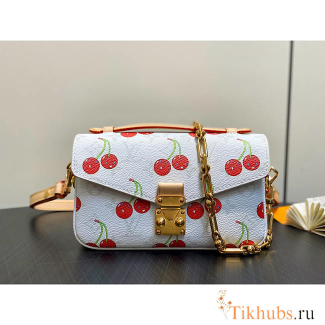 Louis Vuitton LV x TM Pochette Métis East West Cherry 21.5x13.5x6cm - 1