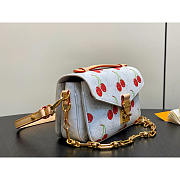 Louis Vuitton LV x TM Pochette Métis East West Cherry 21.5x13.5x6cm - 6