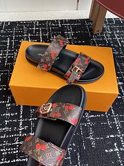 Louis Vuitton LV x TM Cherry Bom Dia Flat Comfort Mule - 2