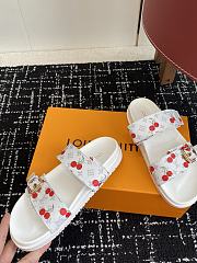 Louis Vuitton LV x TM Bom Dia Flat Comfort Mule White - 3