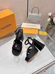 Louis Vuitton LV Shake Platform Sandals Black Heel 12cm - 3