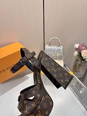 Louis Vuitton LV Shake Platform Sandals Monogram Heel 12cm - 5