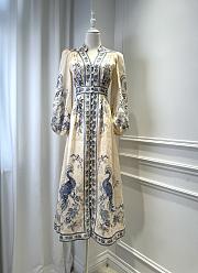 Zimmermann Lucky Plunge Midi Dress - 1
