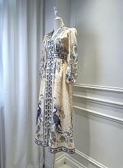 Zimmermann Lucky Plunge Midi Dress - 4