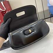 Gucci Bamboo Diva Medium Bag Black 26.6x13x8cm - 3