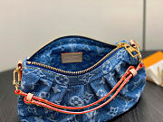 Louis Vuitton LV Pochette Valley Denim Blue 21x15x7cm - 3