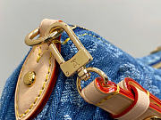 Louis Vuitton LV Pochette Valley Denim Blue 21x15x7cm - 2