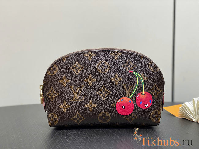 Louis Vuitton LV x TM Cosmetic Pouch PM 19x12x6cm - 1