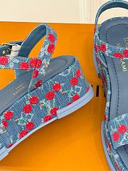Louis Vuitton LV x TM Maya Platform Sandal - 4