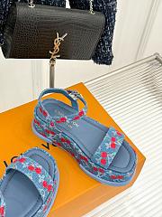Louis Vuitton LV x TM Maya Platform Sandal - 3
