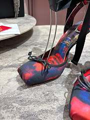 Christian Louboutin Cassia Lace Up 100mm Pumps Roses  - 2