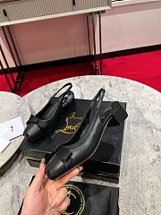 Christian Louboutin Mamaflirt Sling 30mm Black - 3