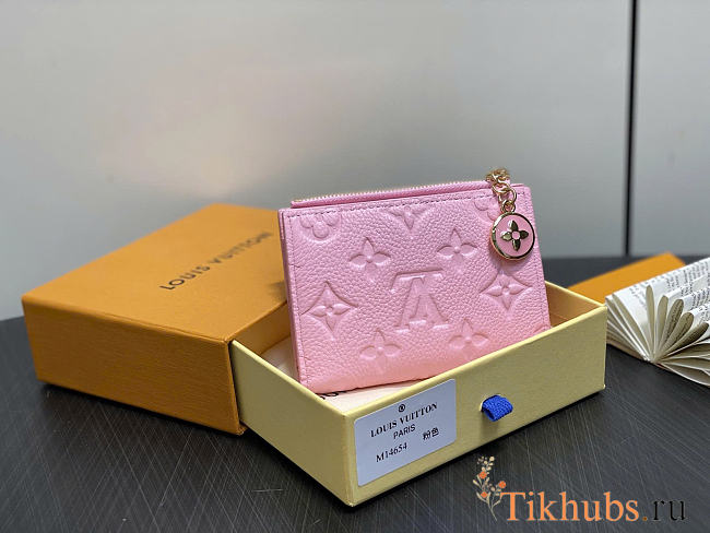 Louis Vuitton LV Lisa Wallet Pink 11.5x9x1.5cm - 1