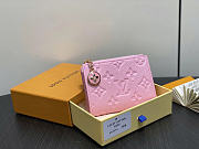 Louis Vuitton LV Lisa Wallet Pink 11.5x9x1.5cm - 4