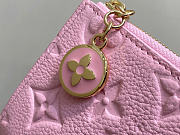Louis Vuitton LV Lisa Wallet Pink 11.5x9x1.5cm - 2