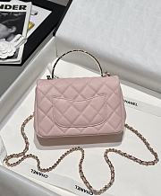 Chanel 25s Coco Crush Handle Pink Caviar 18x11.5x7cm - 3