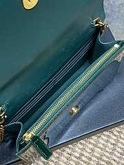 YSL Kate Bag Green Patent 19x12.5x4cm - 4