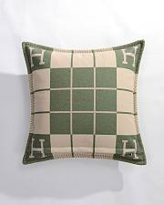 Hermes Avalon Wool Pillow Green - 2