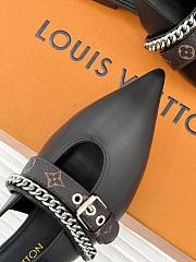 Louis Vuitton LV Slingback Black Flat - 2