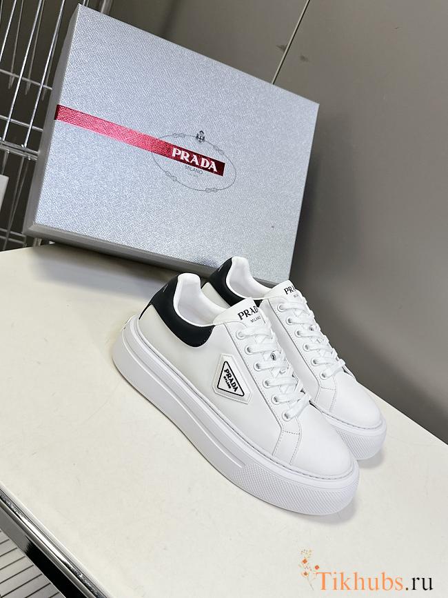 Prada White Black Sneaker - 1