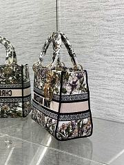 Dior Lady D-lite Bag Flower 24x11x20cm - 3