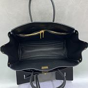 Balenciaga Bel Air Carry All Bag Small Black Gold 30cm - 4